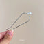 Women's Modern U-Shaped Pearl Inlay Hairpin