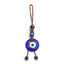 Evil Eye Alloy Keychain with Teardrop Pendant for Car Accessories