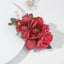 Handmade Streetwear Flower Fabric Rose Hair Comb Bridal Hairpin Ornament