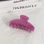 Fashion Glitter Acrylic Hair Claw Clip - Colorful Minimalist Shark Hair Accessory