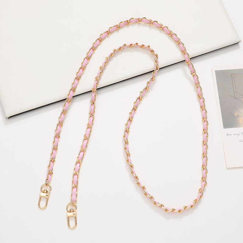 Elegant PU Leather Chain Bag Pendant Mobile Phone Strap