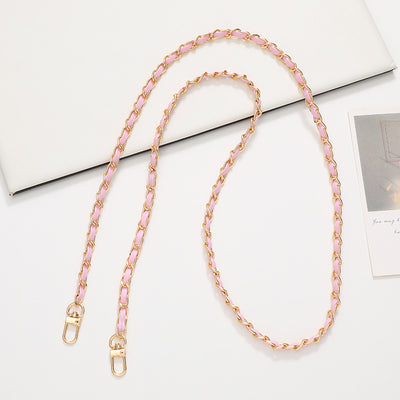 Elegant PU Leather Chain Bag Pendant Mobile Phone Strap