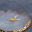 French Style Heart Shape Freshwater Pearl 18K Gold Plated Stainless Steel Women's Pendant Necklace