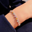 Candy Series Irregular Micro-inlaid Gemstone Luxury Full Diamond Bracelet for Women