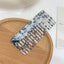 Retro Floral Acetate Hair Comb - Ins Style Rectangle Pattern