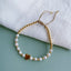 Fashion Heart Shape Freshwater Pearl 18K Gold Plated Bracelet