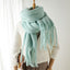 Mohair Scarf Unisex Winter Warm Long Fringe Shawl