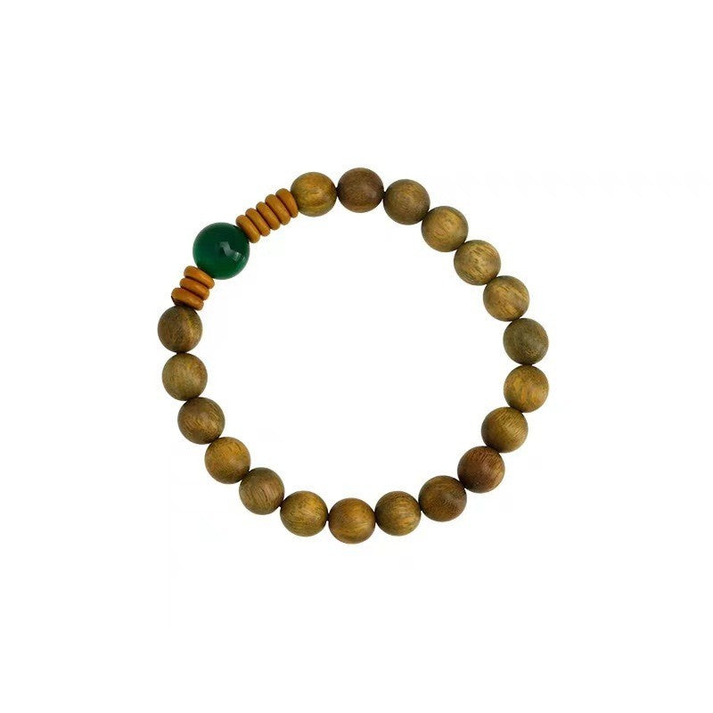 Solid Color Alloy Freshwater Pearl and Bodhi Bead Bracelet Set