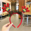 Women's Christmas Star Sequin Antler Hair Band