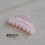 Women's Handmade Acetic Acid Hair Claw with Streamer Bow and High Elasticity Texture