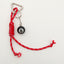 Geometric Nylon Bag Pendant Keychain with Adjustable Colorful Strap