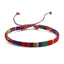 Ethnic Geometric Bohemian Cotton Linen Woven Friendship Bracelet