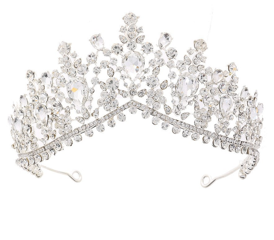 Women's Elegant Crystal Rhinestone Bridal Tiara Headband