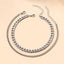 Casual Geometric Zinc Alloy Women's Layered Anklet