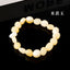 Simple Round Natural Stone Crystal Beaded Bracelet for Women