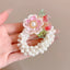 Children's Geometric Pearl Alloy Crown Hair Comb