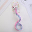 Children's Glitter White Horse Wig Hairpin - Japanese Style Party Headdress