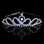 Women's Elegant Bridal Rhinestone & Pearl Crown Headband