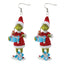 Cartoon Character Grinch Christmas Acrylic Drop Earrings