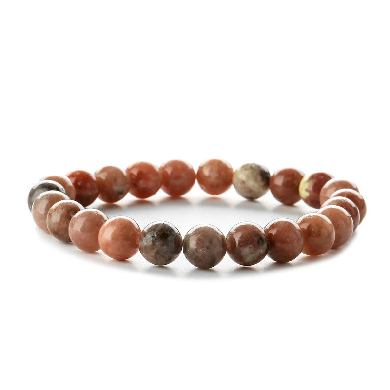 Retro Multicolor Natural Stone Beaded Bracelet Set