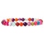 Fashion Natural Stone Crystal Agate Beaded Bracelet for Women