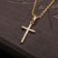 Casual Simple Style Cross Zircon Alloy Wholesale Pendant Necklace