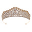 Elegant Rhinestone Alloy Bridal Tiara for Weddings