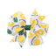 Children's Daisy Sunflower Bow Hair Clip - 20 Color Options