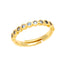 1 Piece Fashion Geometric Copper Plated Zircon Adjustable Open Ring