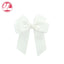 Fashion Handmade Double Streamer Polyester Ribbed Satin Ribbon Bow Hair Clip Accessories