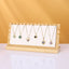 Modern Artistic Bamboo Wood Jewelry Display Stand