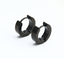 Fashion Geometric Titanium Steel Plated Hoop Earrings for Men and Women