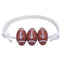 Simple Style Basketball Football Arylic Unisex Bracelets 1 Piece