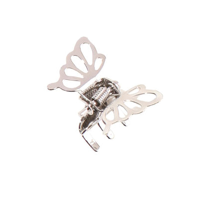 Women's Minimalist Butterfly Metal Hair Claw Clip