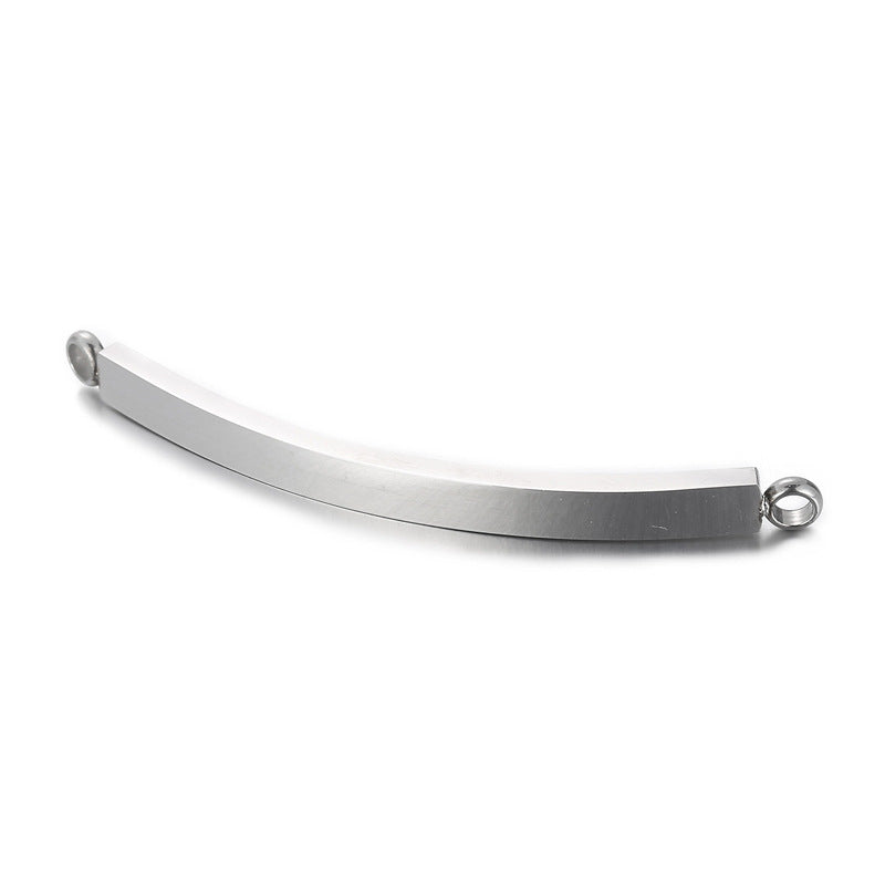 "Stainless Steel Rectangle Jewelry Accessories for DIY Necklaces and Bracelets"