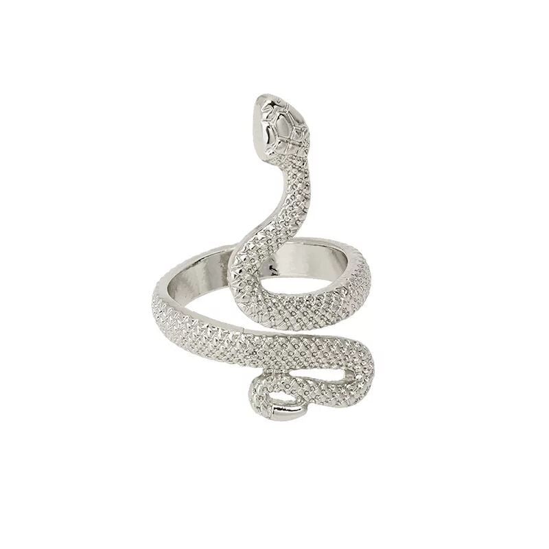 Vintage Serpent Alloy Plated Unisex Ring