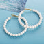 Unisex Geometric Alloy  Artificial Beads Earrings NHPJ147848