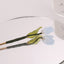 Chinoiserie Tulip Flower Alloy Hairpin - Elegant Hanfu Style Hair Accessory