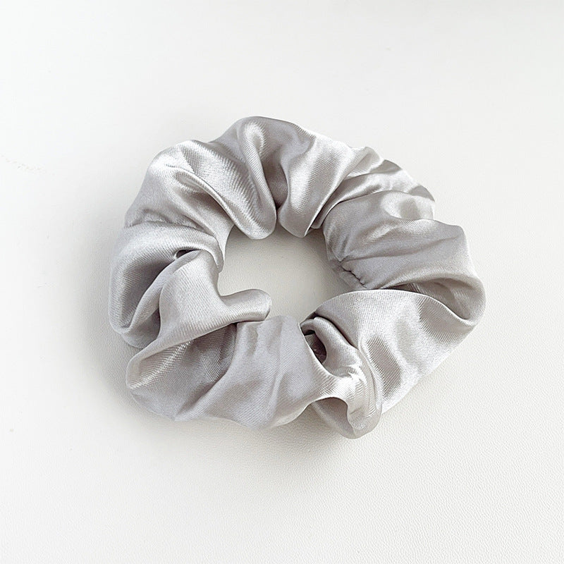 Satin Fabric Large Intestine Hair Ring - European and American Style Hair Accessories