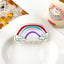 Women's Cute Rainbow Cloud Acrylic Hair Claw Clip - Korean Style Cartoon Hair Accessory