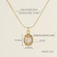 Glam Shiny Heart Shape Zircon Inlay 18K Gold Plated Stainless Steel Layered Pendant Necklace