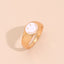 Fashion Heart-shaped Letter Hollow Ring Four-piece Set