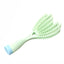 Simple Style Solid Color Detangling Hair Comb with Mirror and Soft Airbag