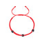 Chinoiserie Classic Round Nylon Stone Adjustable Hand-Woven Bracelets for Men and Women