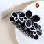 Women's Butterfly Acetate Hair Claw Clip - French Style Solid Color Hair Accessory