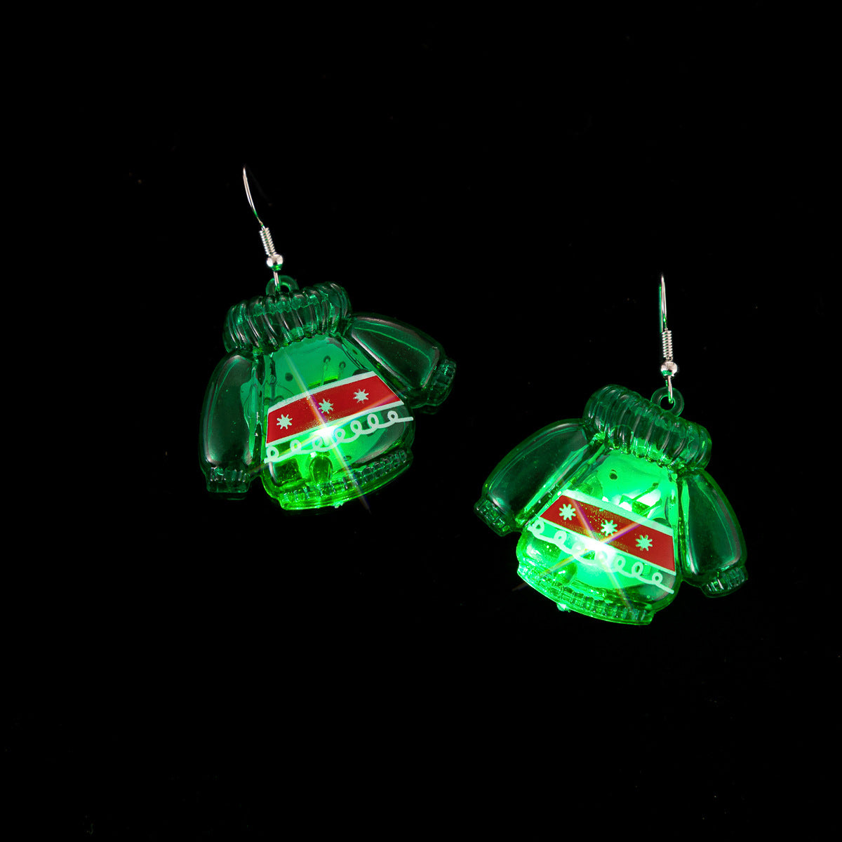 Christmas Simple Style Christmas Tree Plastic Festival Earrings 1 Pair