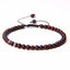 Casual Natural Agate Stone Adjustable Knitting Bracelet