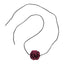 Elegant Vintage Rose Fabric Choker Necklace for Women