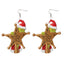 Cartoon Character Grinch Christmas Acrylic Drop Earrings