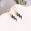 European American Lightning 3D Earrings - Minimalist Fashion Jewelry